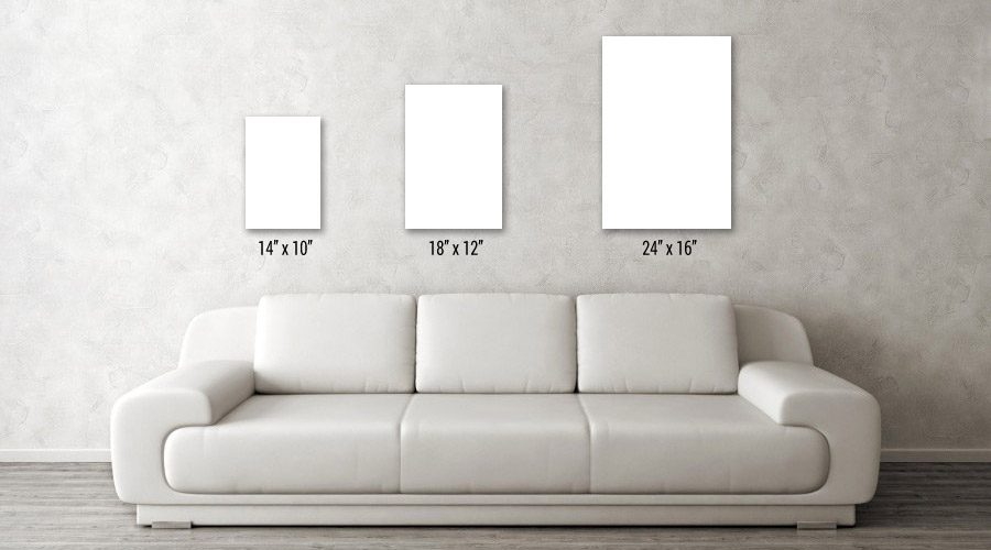 Large Wall Art Print Size Examples