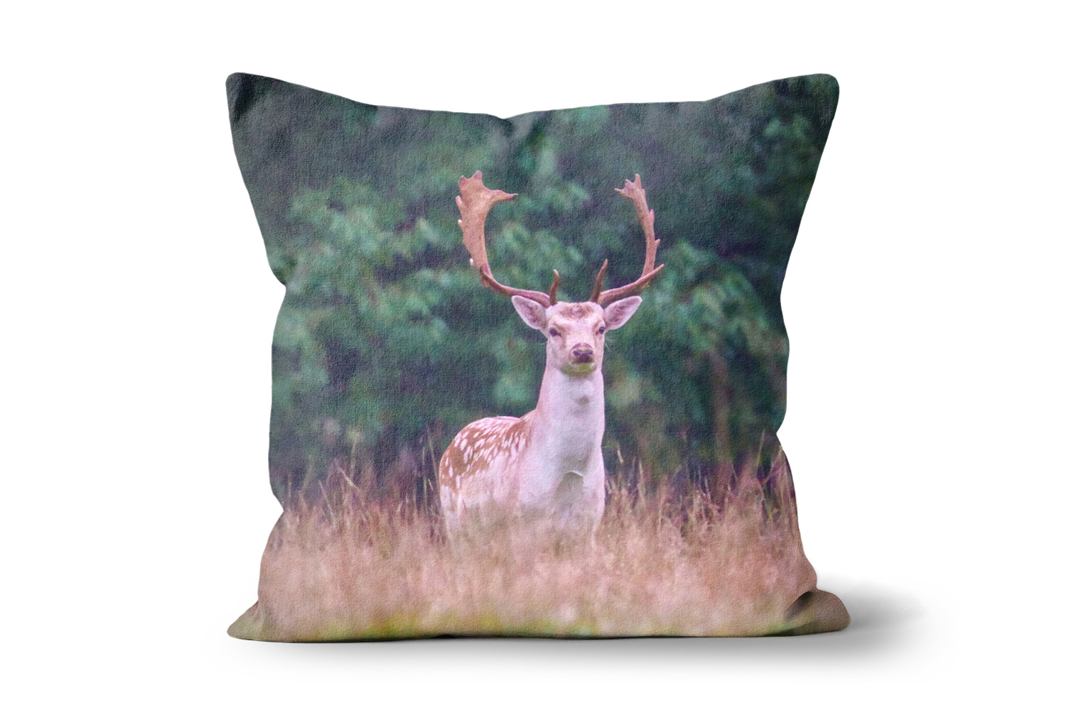 Fallow Deer Square Throw Cushions