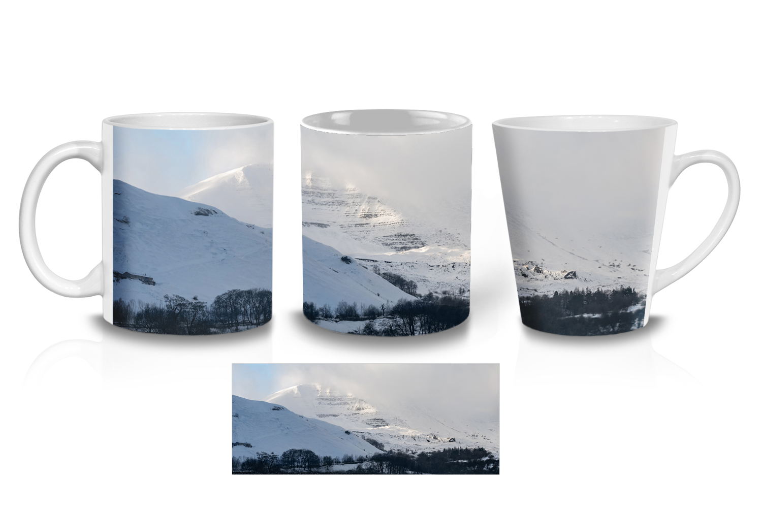 Mam Tor Castleton Derbyshire Coffee Mugs