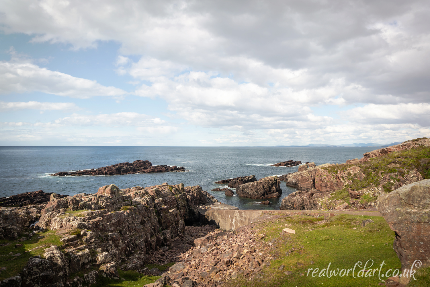 Rubha Reidh Point Greeting Cards