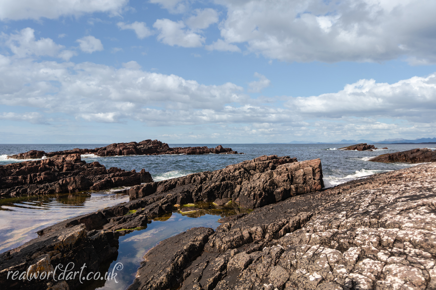 Rubha Reidh Point Greeting Cards