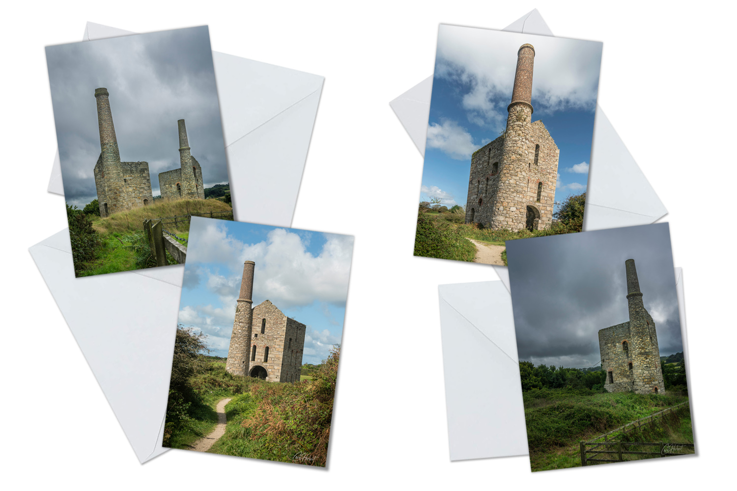 Cornish Tin Mines Greeting Card Packs