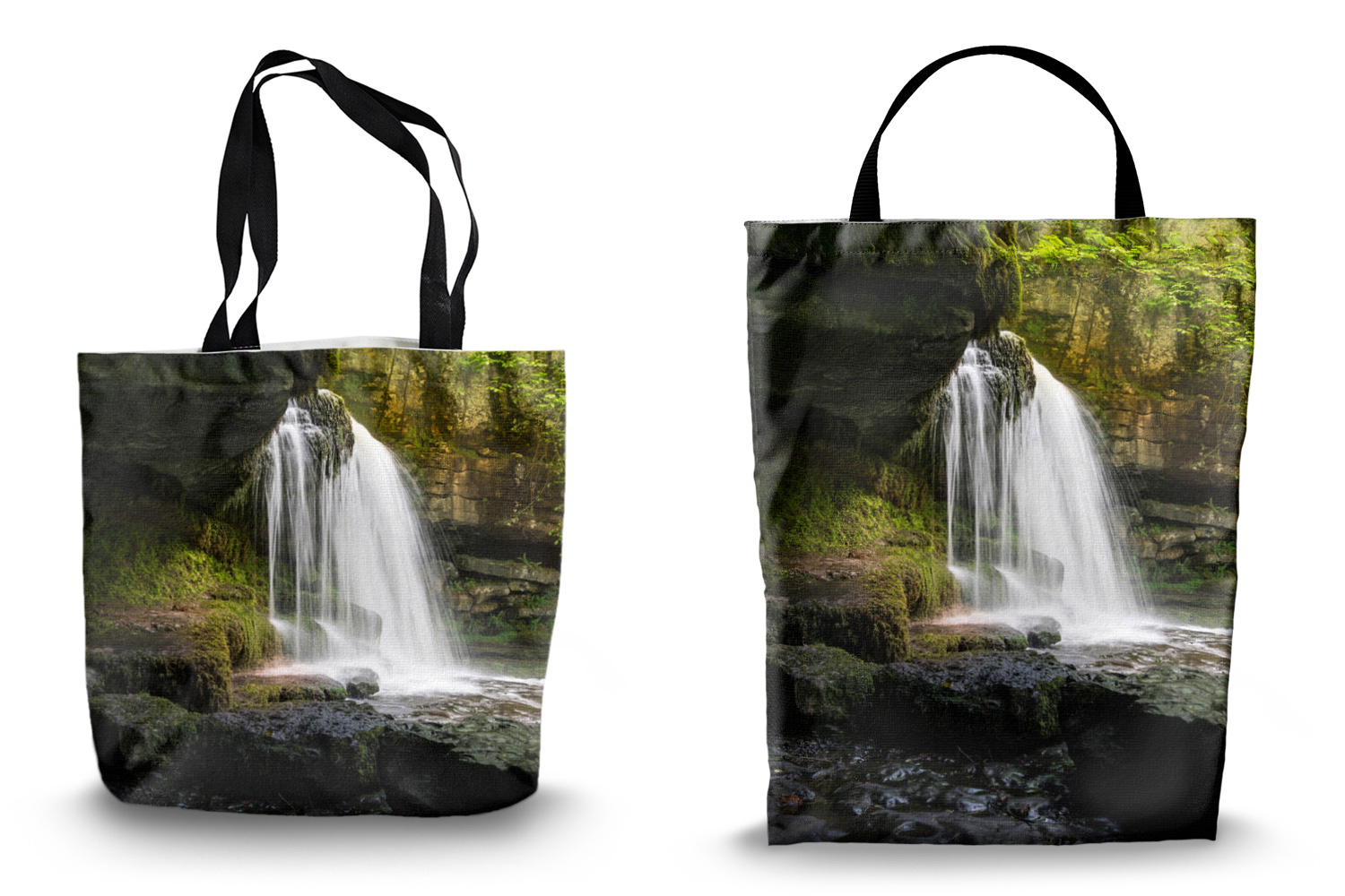 Cauldron Falls Tote Bags