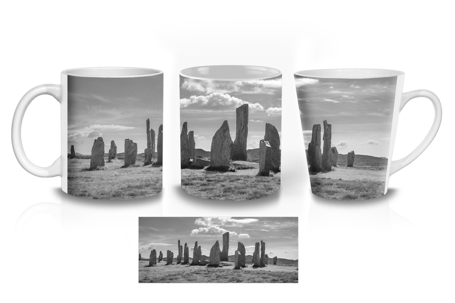 Callanish Standing Stones Ceramic Mug Sets