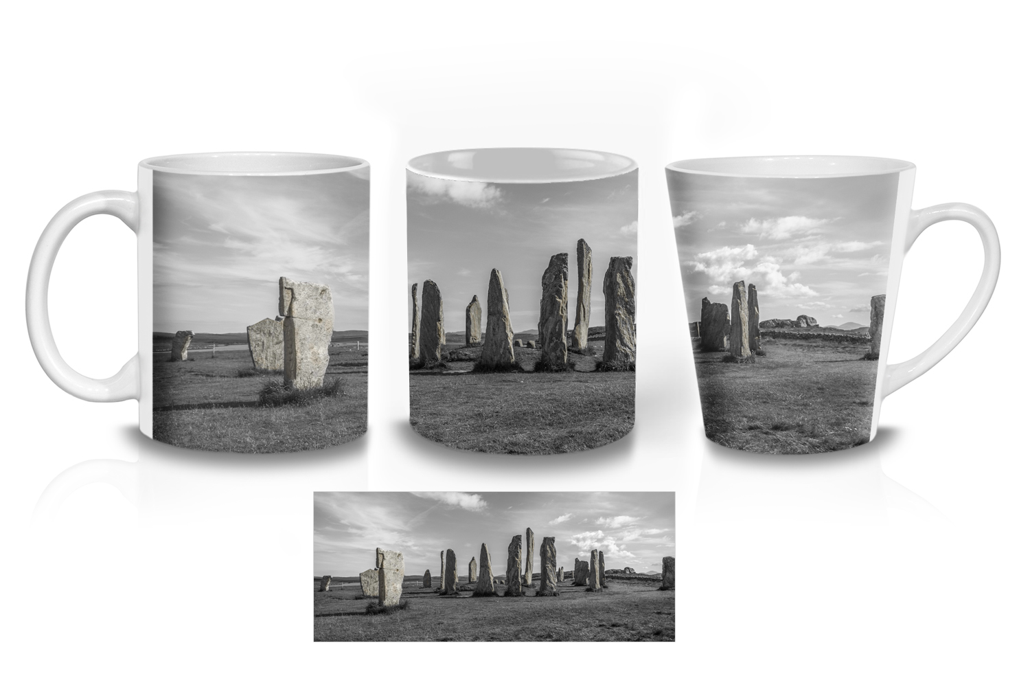 Callanish Standing Stones Ceramic Mug Sets