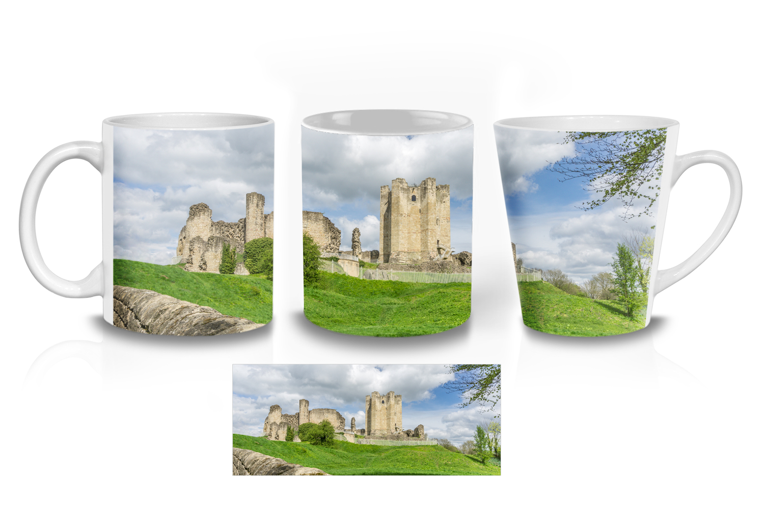 Conisbrough Castle Ceramic Mug Sets