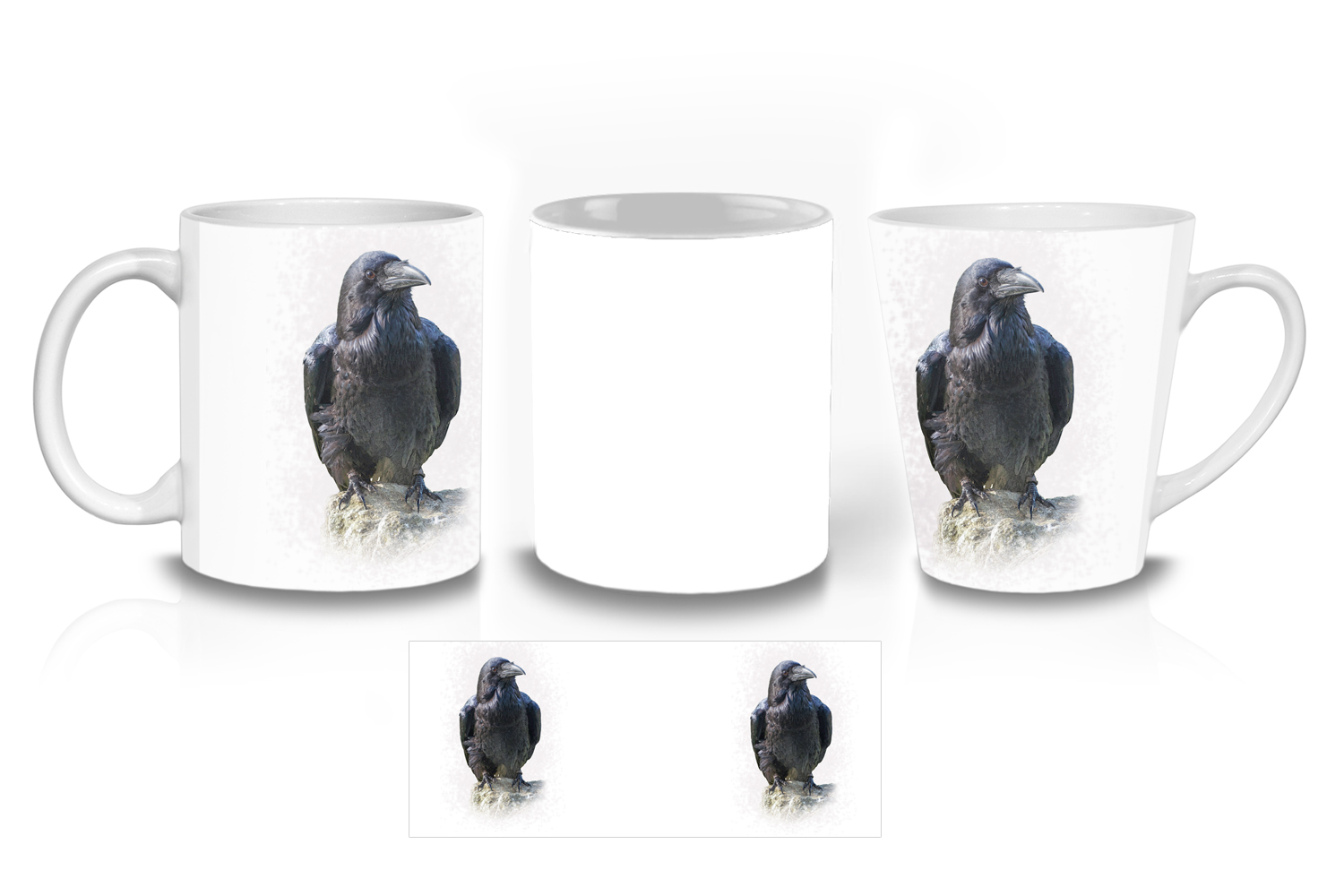 Raven Ceramic Mug Sets