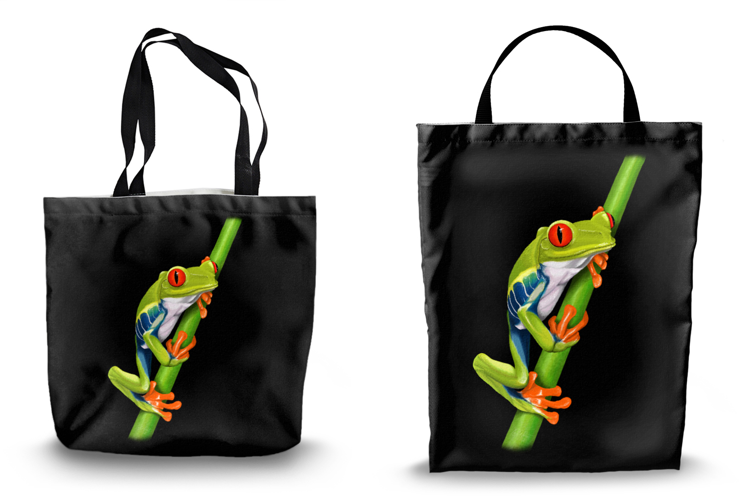 Red Eyed Tree Frog Tote Bags