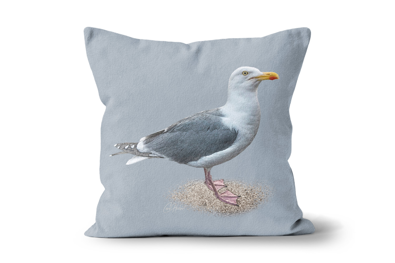 Seagull Square Throw Cushions