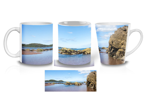 Firemore Sands Scotland Coffee Mugs