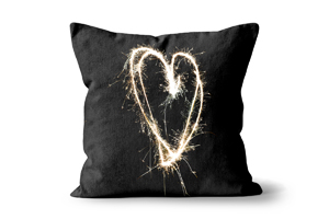 Firework Heart Sofa Scatter Cushions