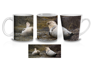 Relaxed Harbour Seals Coffee Mug