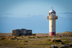 Hodbarrow Point Lighthouse Greeting Cards