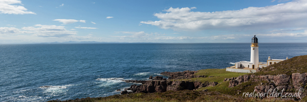 Rua Reidh Lighthouse Malaig Panoramic Prints