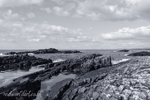 Rugged Malaig Coastline Wall Art by Carol Herbert