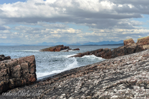 Rugged Rubha Reidh Coastline Wall Art Print