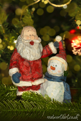 Santa and Friend Wall Art and Gifts