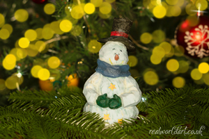 Festive Snowman Greeting Card