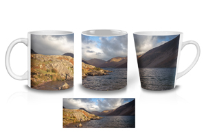 Golden Wastwater Reflection Coffee Mug