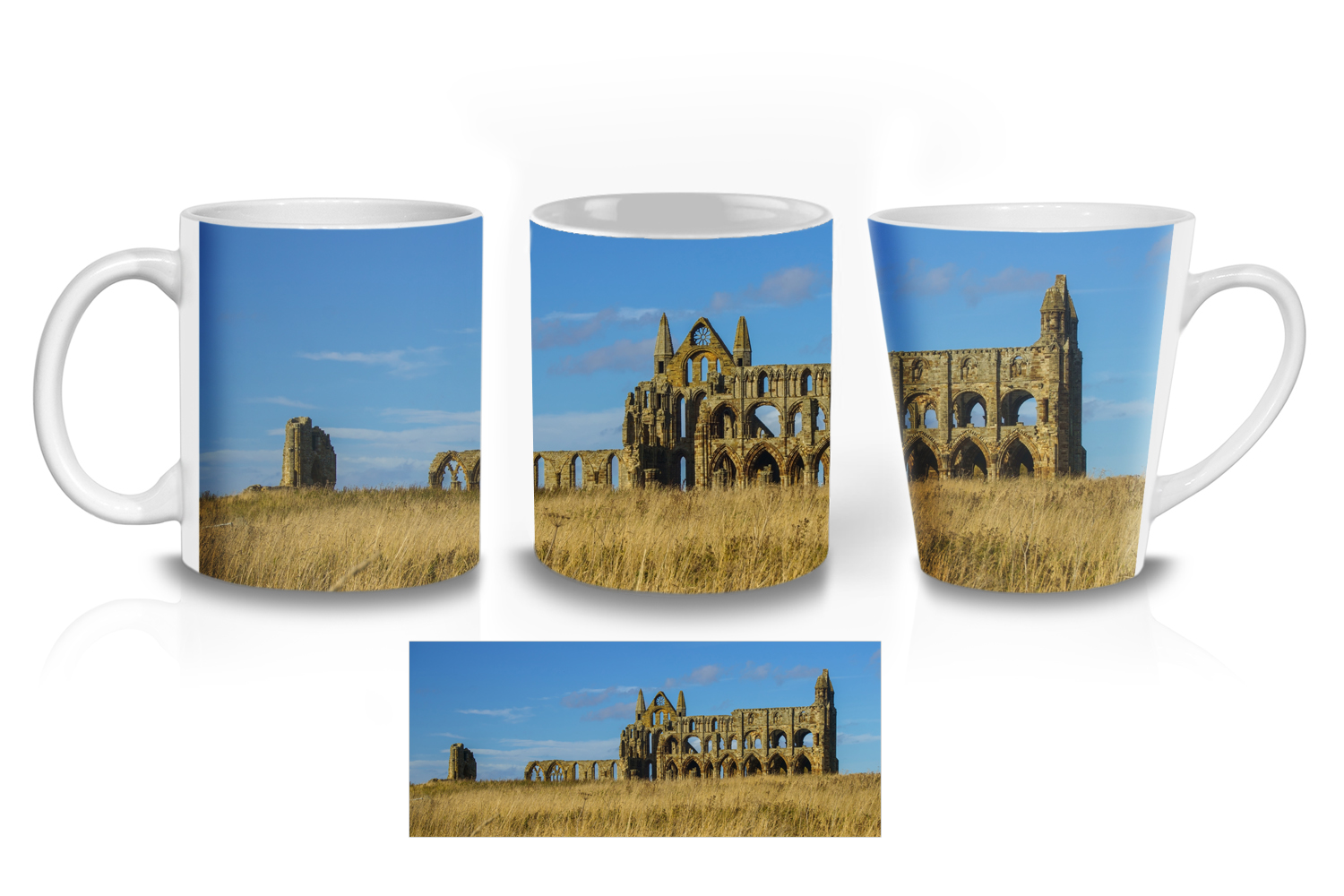 Whitby Abbey Ceramic Mug Sets
