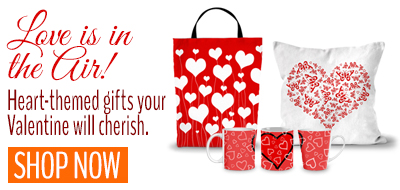 Heart-themed gifts for Valentines Day